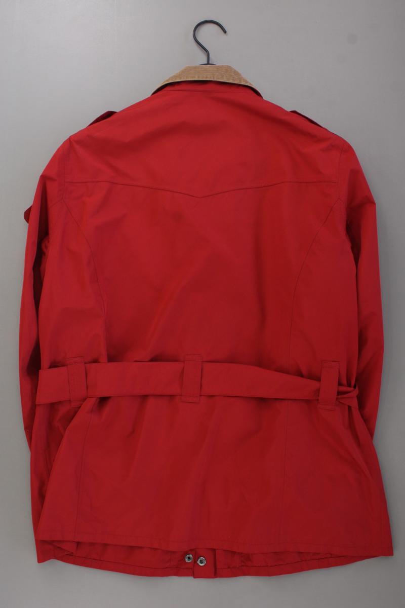Barbour Featherweight Ladies International Übergangsjacke Gr. 44 mit Gürtel rot
