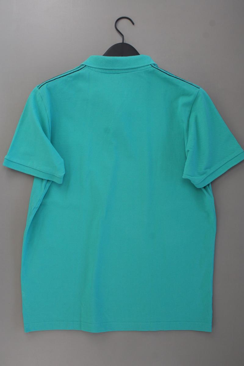 Esprit Poloshirt für Herren Gr. XL Kurzarm türkis aus Baumwolle