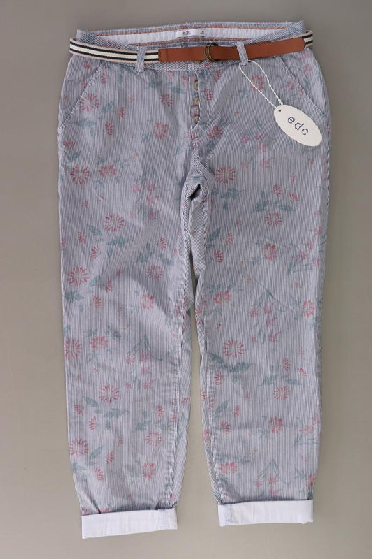 edc by Esprit 7/8 Hose Gr. Kurzgröße 36 gestreift neu mit Etikett mit Gürtel