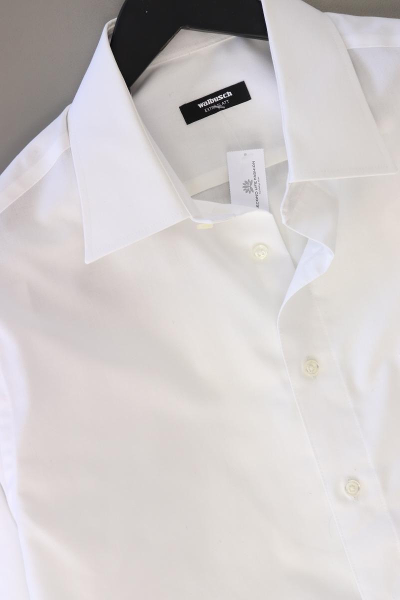 Walbusch Langarmhemd für Herren Gr. Hemdgröße 43 weiß