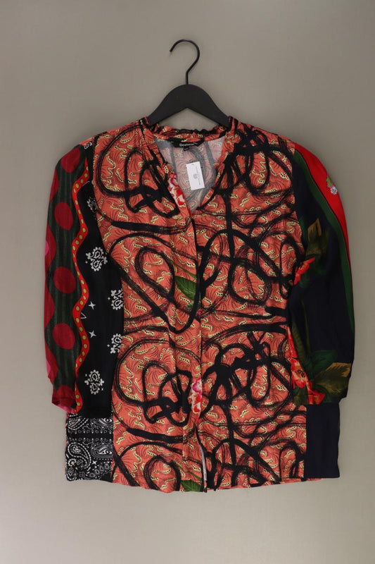 Desigual Regular Bluse Gr. XXL 3/4 Ärmel orange aus Viskose
