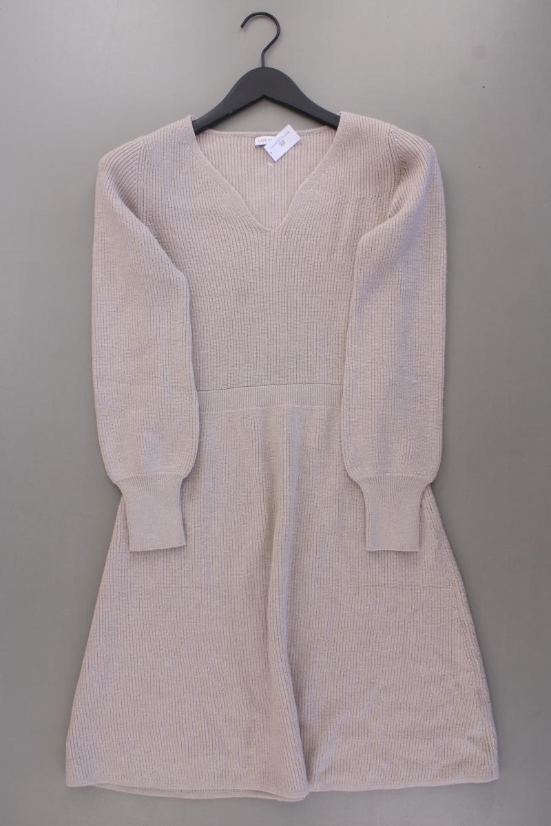 Lascana Strickkleid Gr. 36 Langarm creme aus Viskose