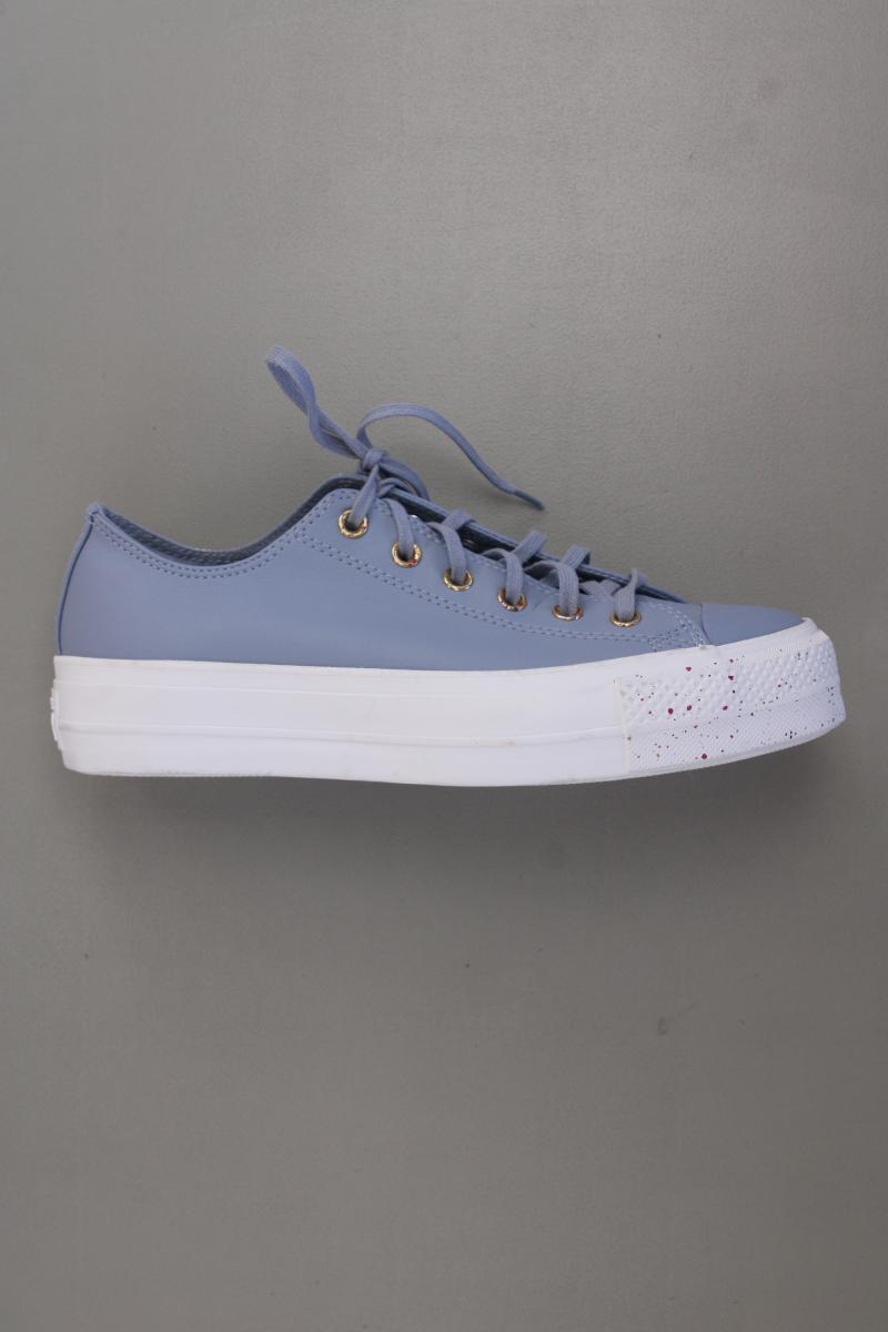 Converse Plateau Sneaker Gr. 42 neuwertig blau aus Leder