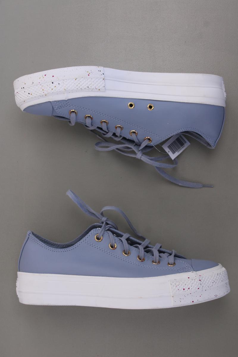 Converse Plateau Sneaker Gr. 42 neuwertig blau aus Leder