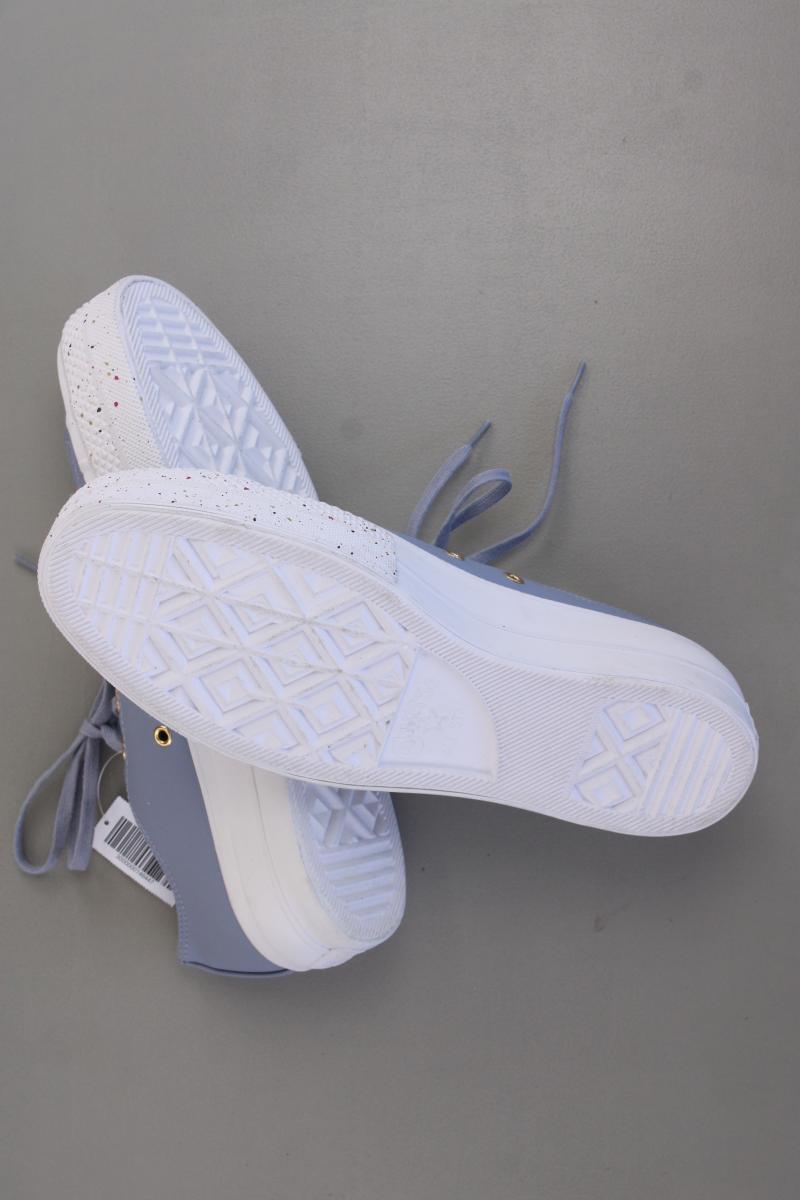 Converse Plateau Sneaker Gr. 42 neuwertig blau aus Leder