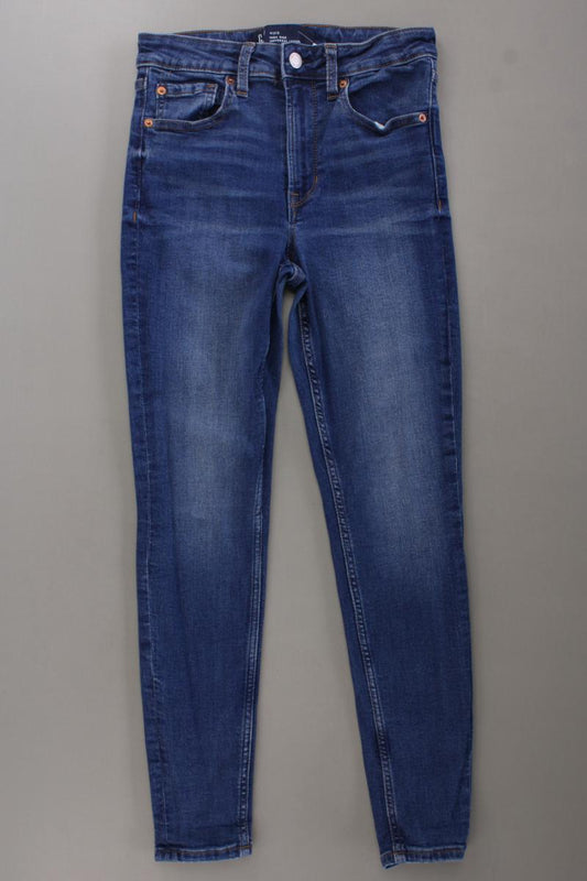 GAP Skinny Jeans Gr. W27 blau aus Baumwolle
