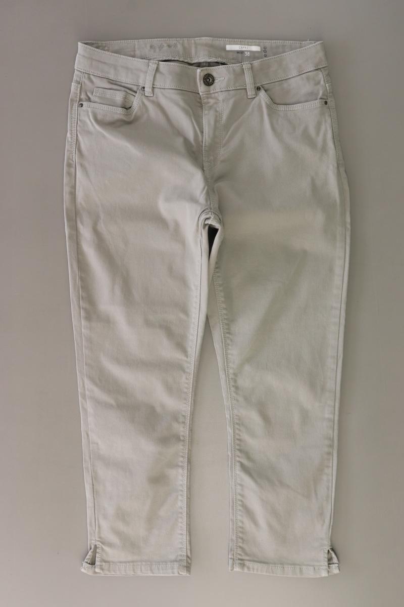 edc by Esprit 7/8 Hose Gr. 38 grau aus Baumwolle