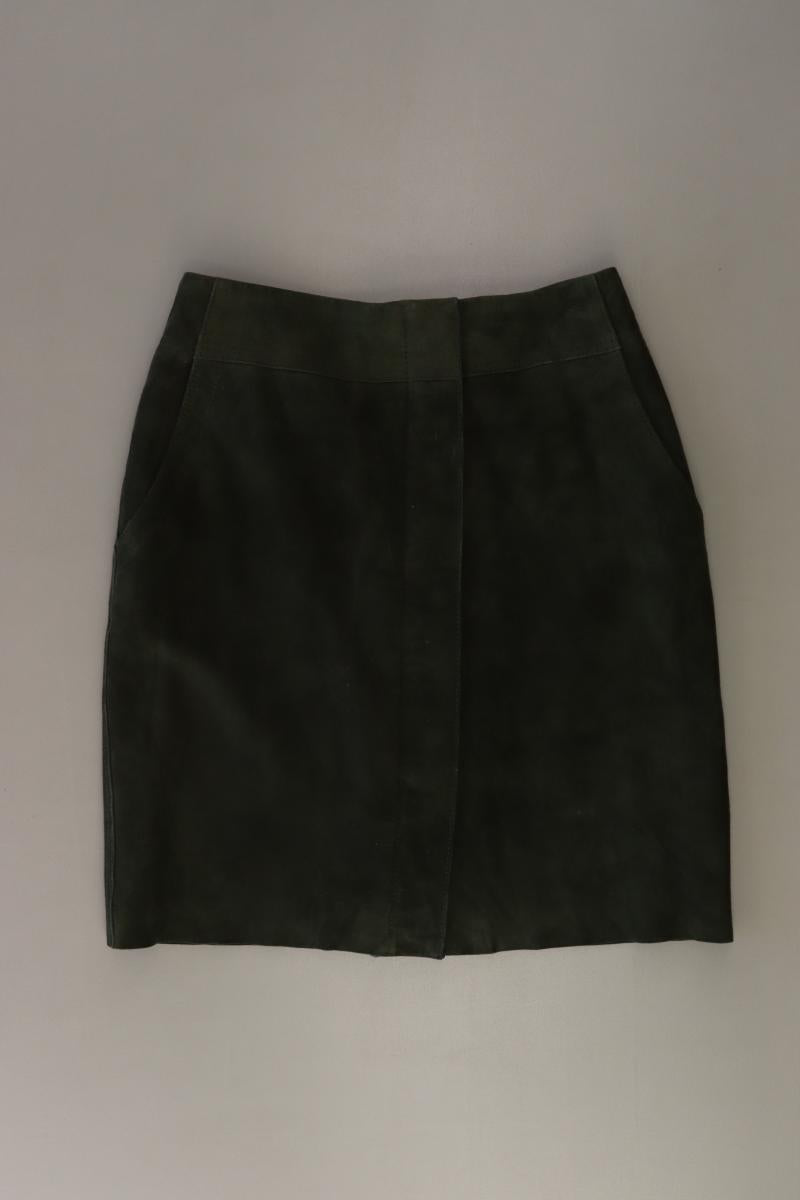 Louise & Lois Vintage Lederrock Gr. 34 olivgrün