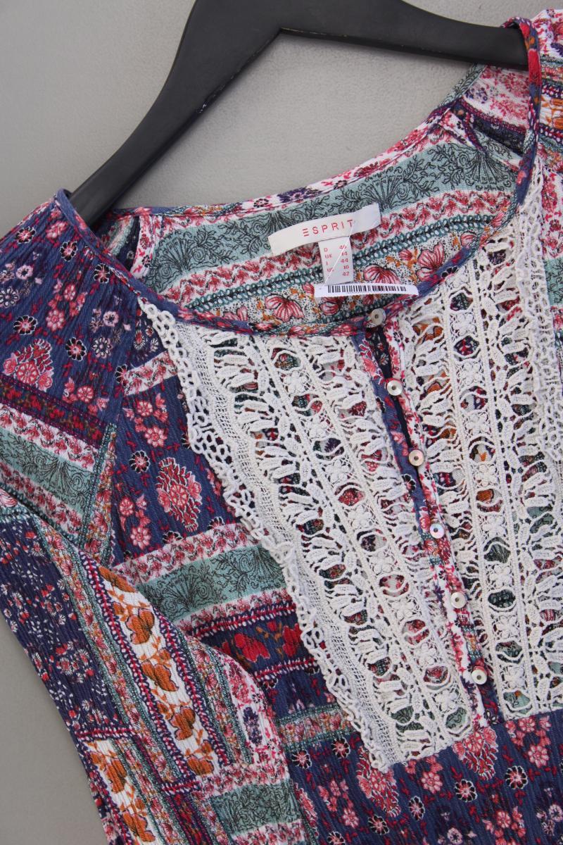 Esprit Midikleid Gr. 40 3/4 Ärmel mehrfarbig aus Viskose