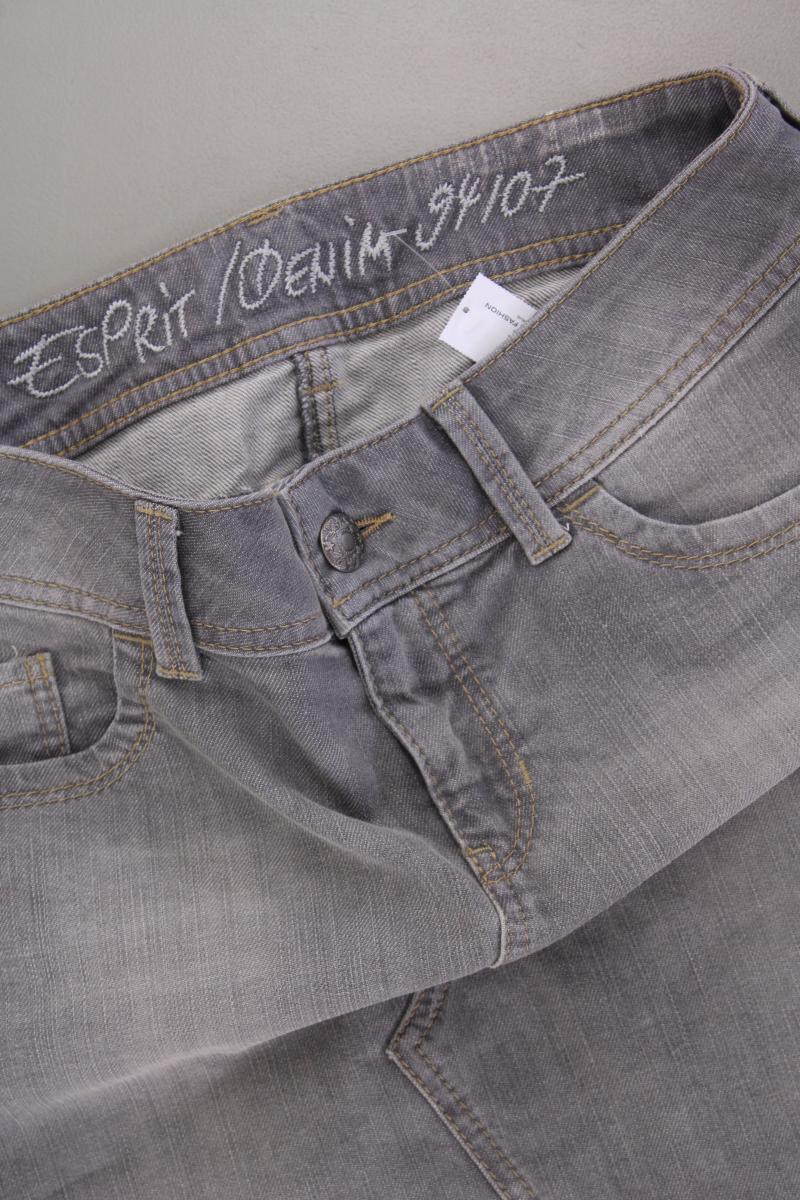 Esprit Jeansrock Gr. W29 grau aus Baumwolle