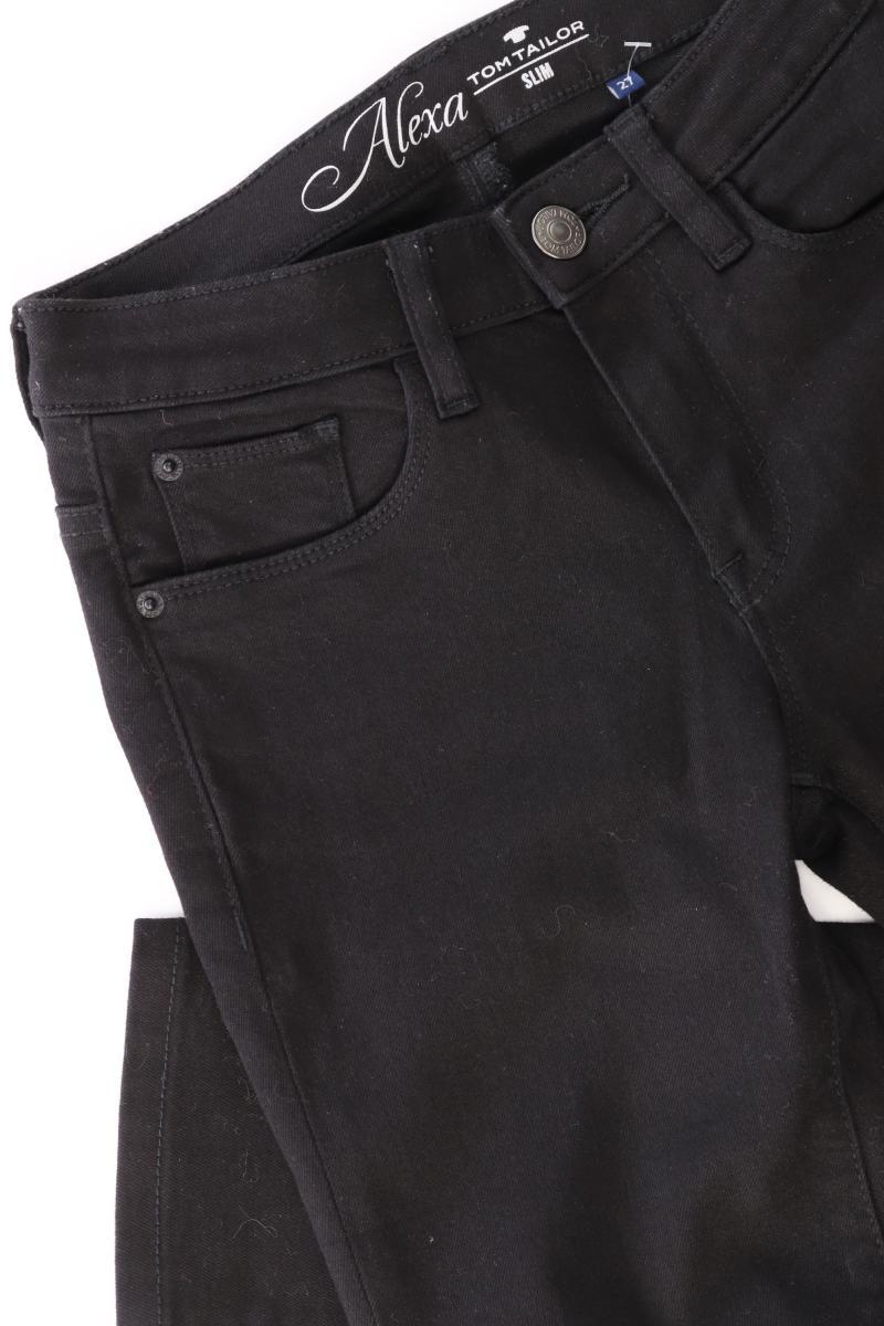 Tom Tailor Five-Pocket-Hose Gr. W27 Modell Alexa schwarz aus Baumwolle