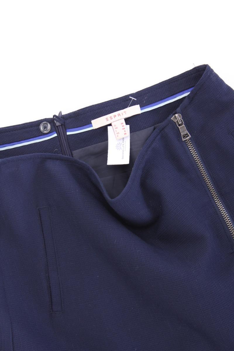 Esprit Rock Gr. 36 blau aus Viskose