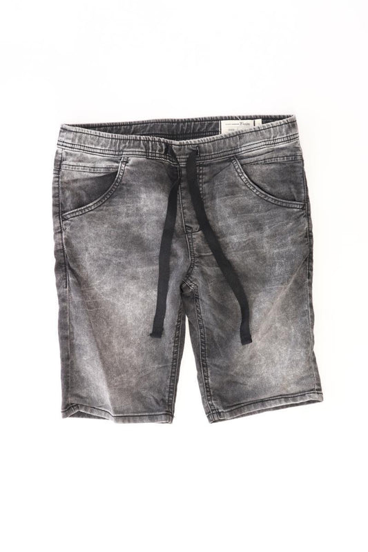 Tom Tailor (Denim) Jeansshorts für Herren Gr. S grau aus Baumwolle