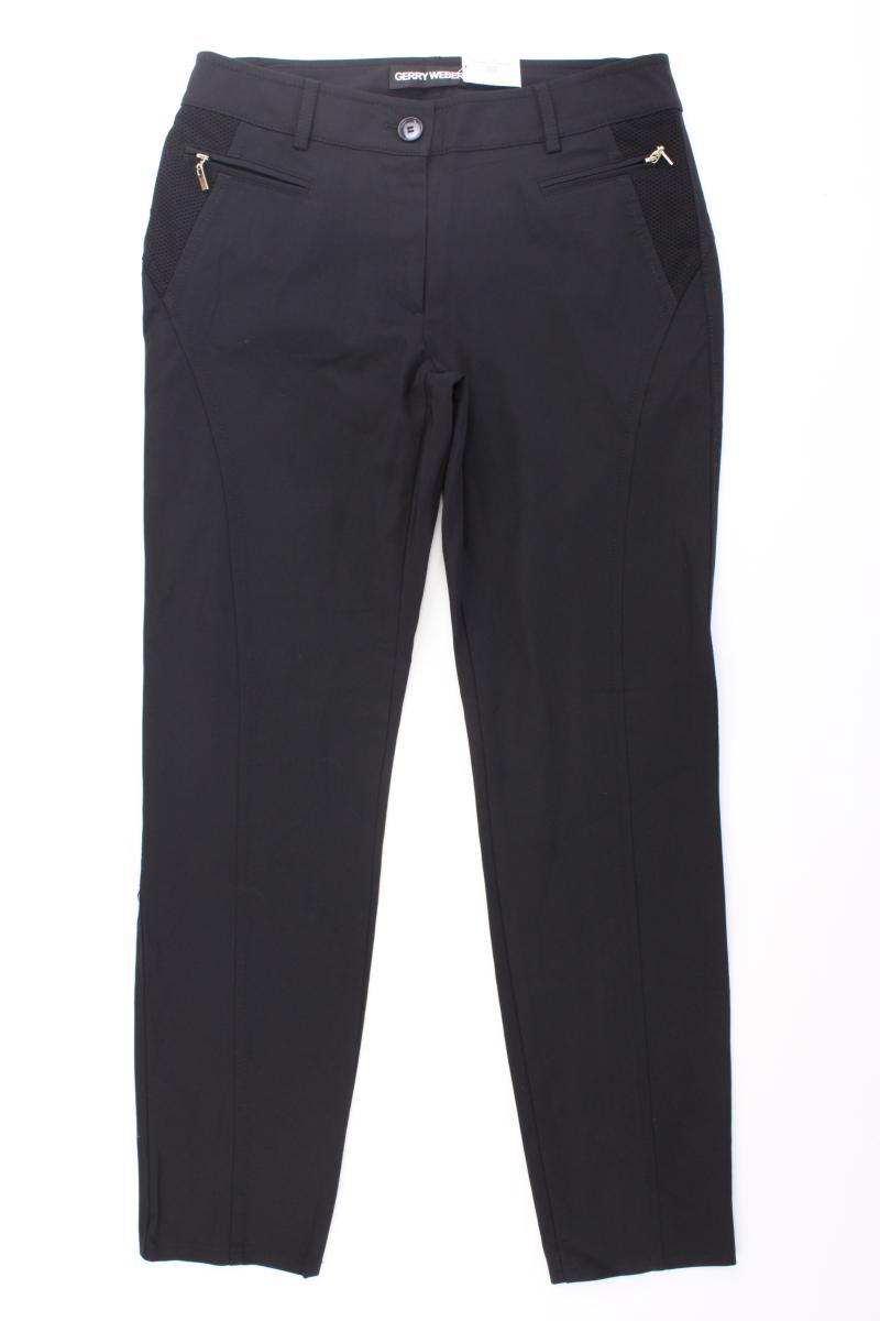 Gerry Weber Hose Gr. 38 schwarz aus Polyamid