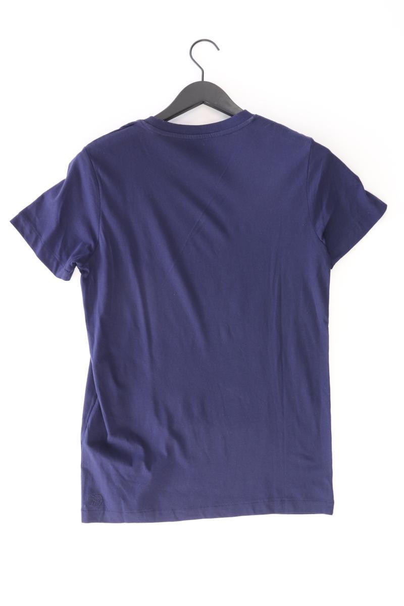 Tom Tailor (Denim) Printshirt für Herren Gr. S neu mit Etikett Kurzarm blau