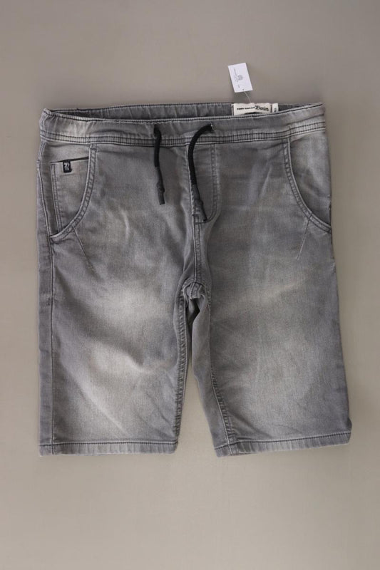 Tom Tailor (Denim) Jeansshorts für Herren Gr. S grau aus Baumwolle