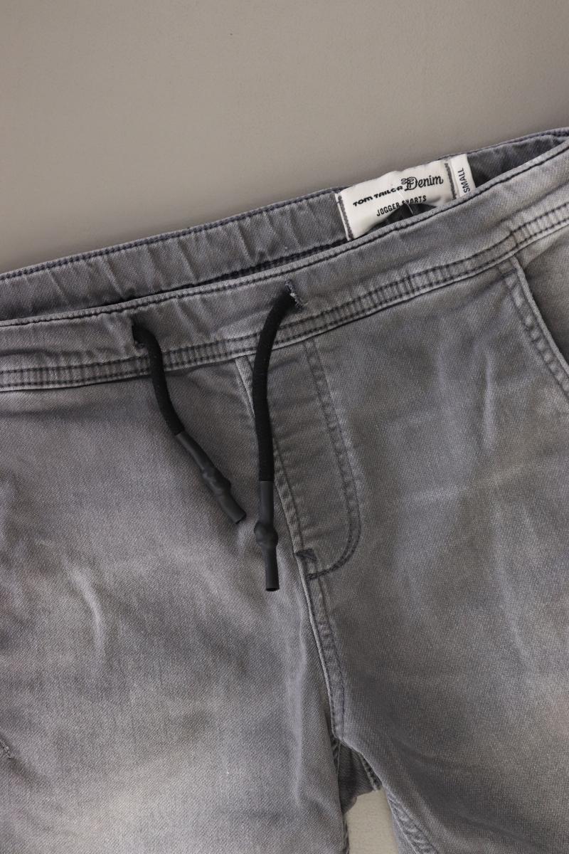Tom Tailor (Denim) Jeansshorts für Herren Gr. S grau aus Baumwolle