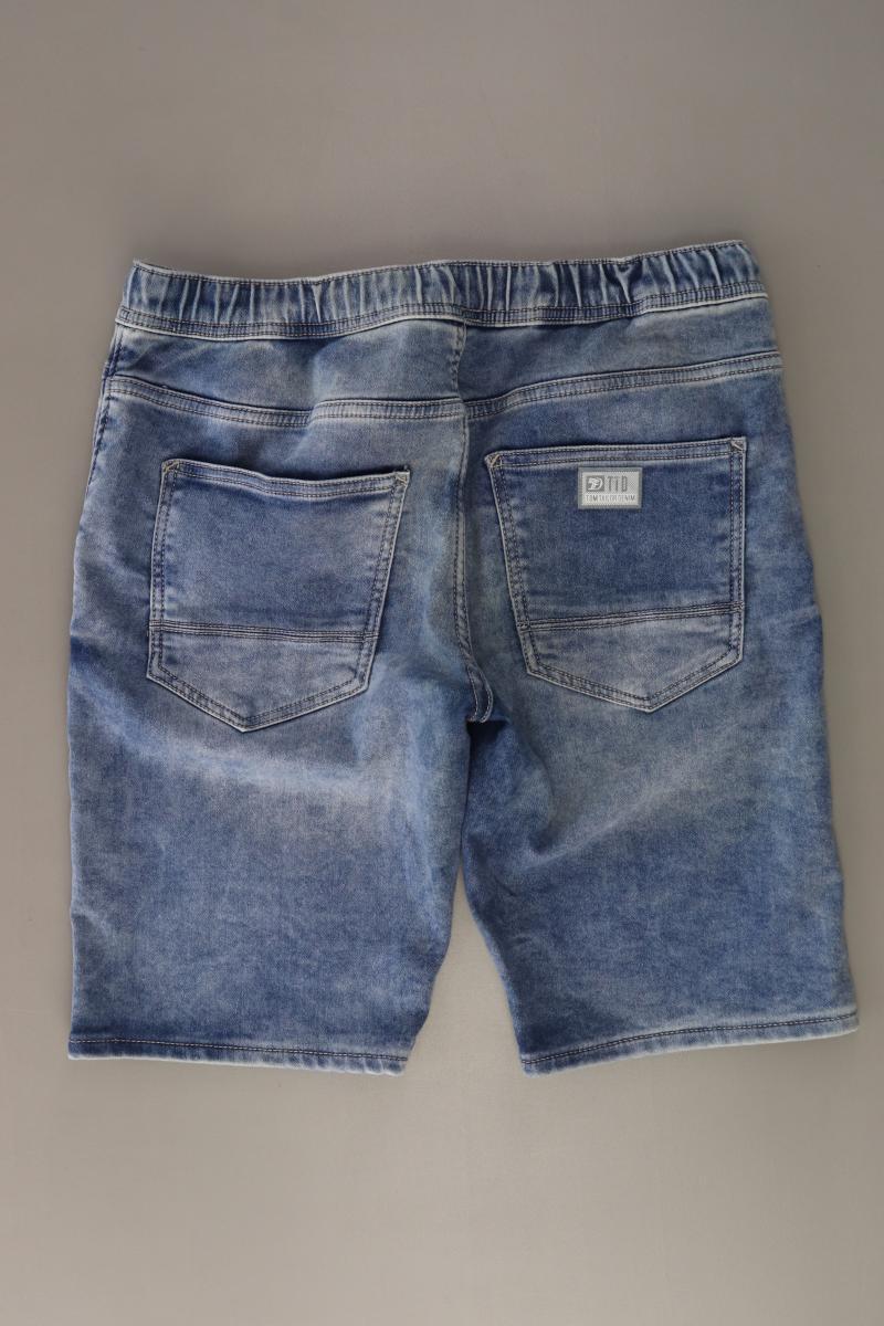 Tom Tailor (Denim) Jeansshorts für Herren Gr. S neuwertig blau aus Baumwolle