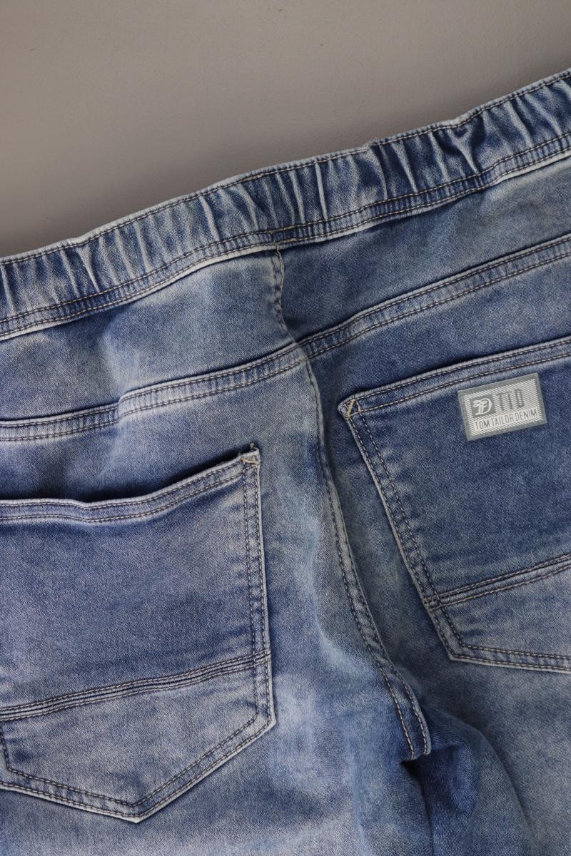 Tom Tailor (Denim) Jeansshorts für Herren Gr. S neuwertig blau aus Baumwolle