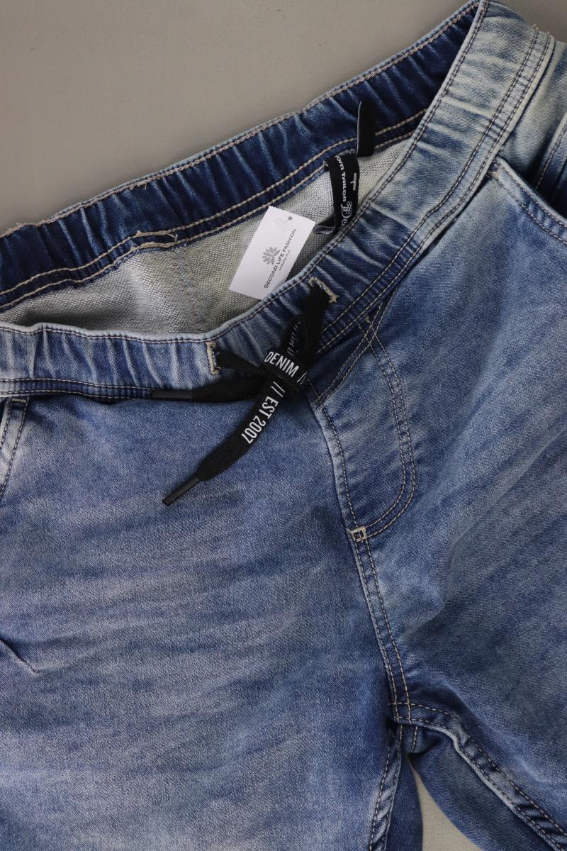 Tom Tailor (Denim) Jeansshorts für Herren Gr. S neuwertig blau aus Baumwolle