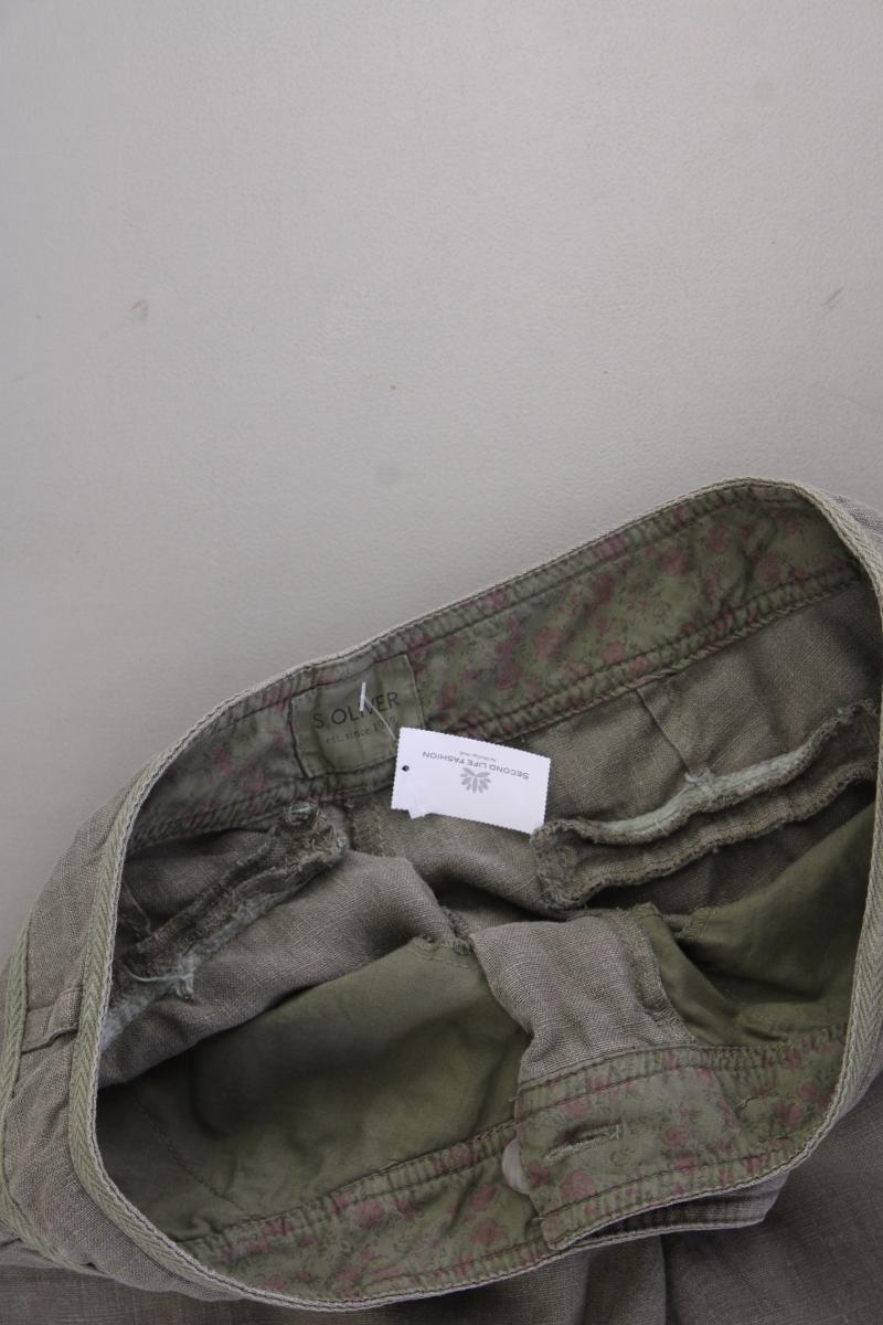 s.Oliver Hose Gr. 38 olivgrün
