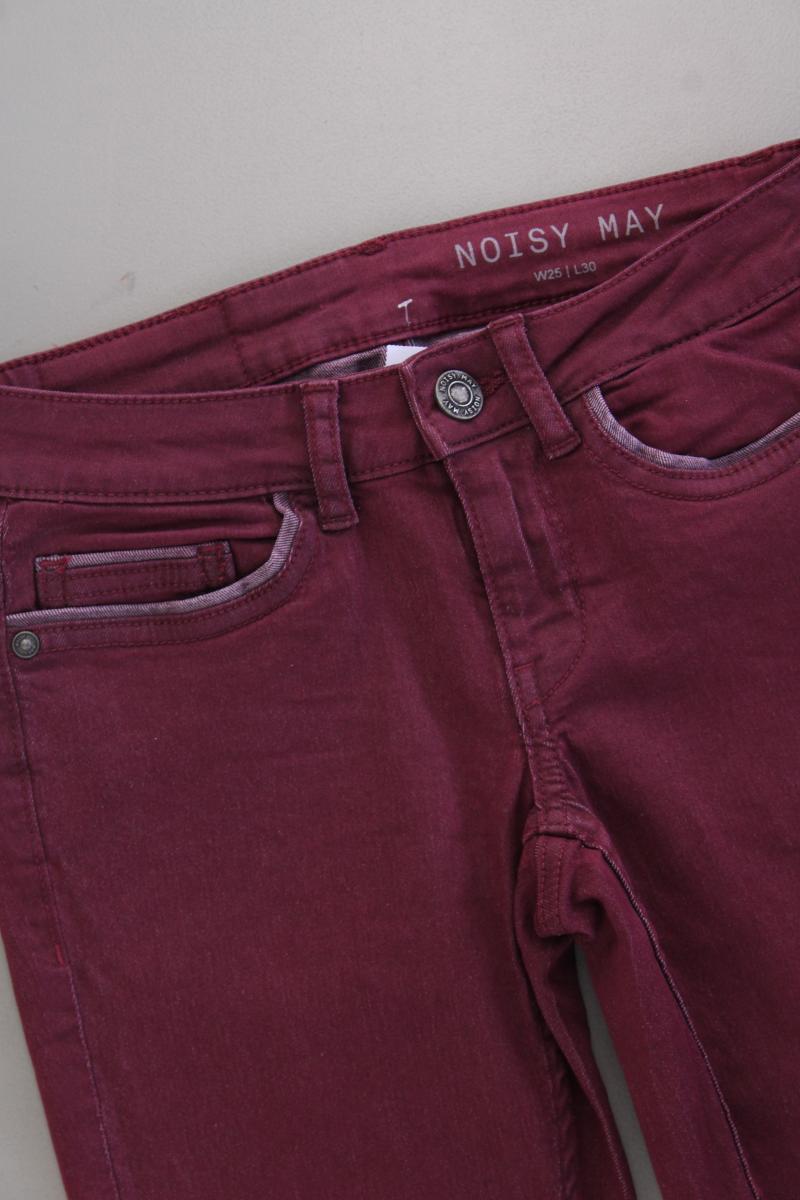 Noisy May Five-Pocket-Hose Gr. W25/L30 lila aus Baumwolle