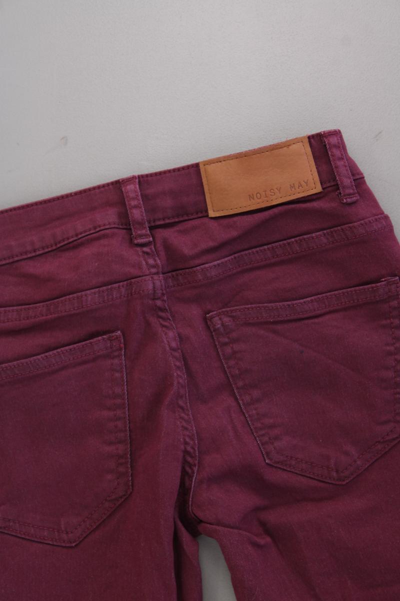 Noisy May Five-Pocket-Hose Gr. W25/L30 lila aus Baumwolle