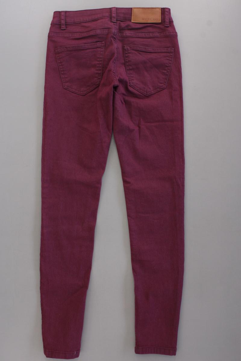 Noisy May Five-Pocket-Hose Gr. W25/L30 lila aus Baumwolle
