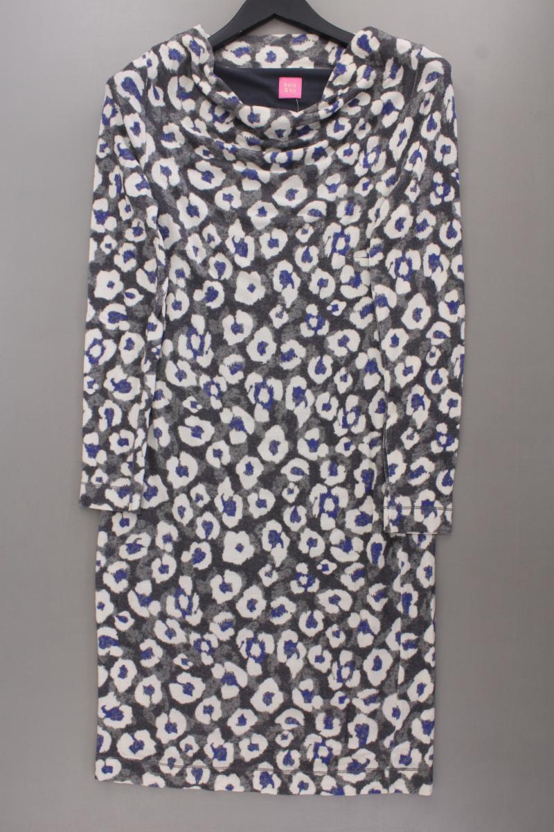 kyra&ko Langarmkleid Gr. M grau aus Viskose