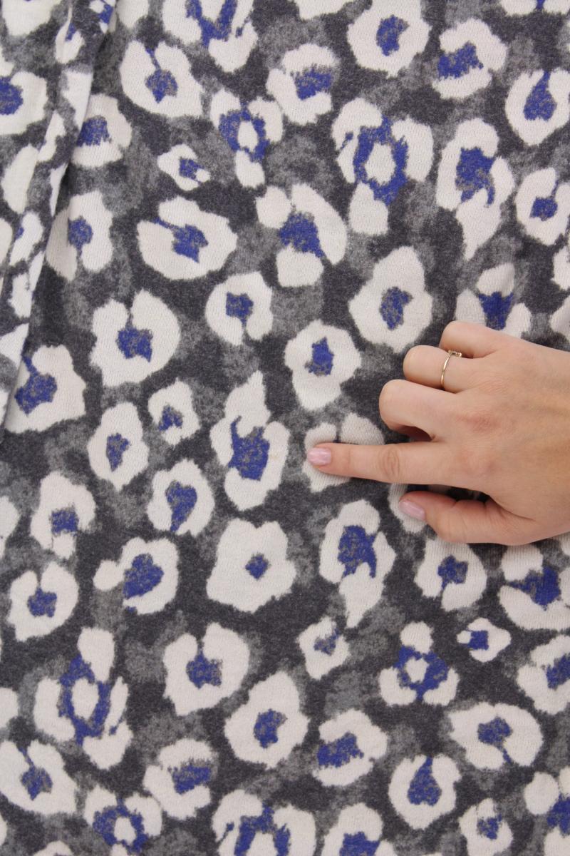 kyra&ko Langarmkleid Gr. M grau aus Viskose