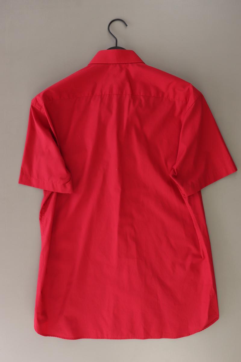 McNeal Kurzarmhemd für Herren Gr. M rot aus Baumwolle