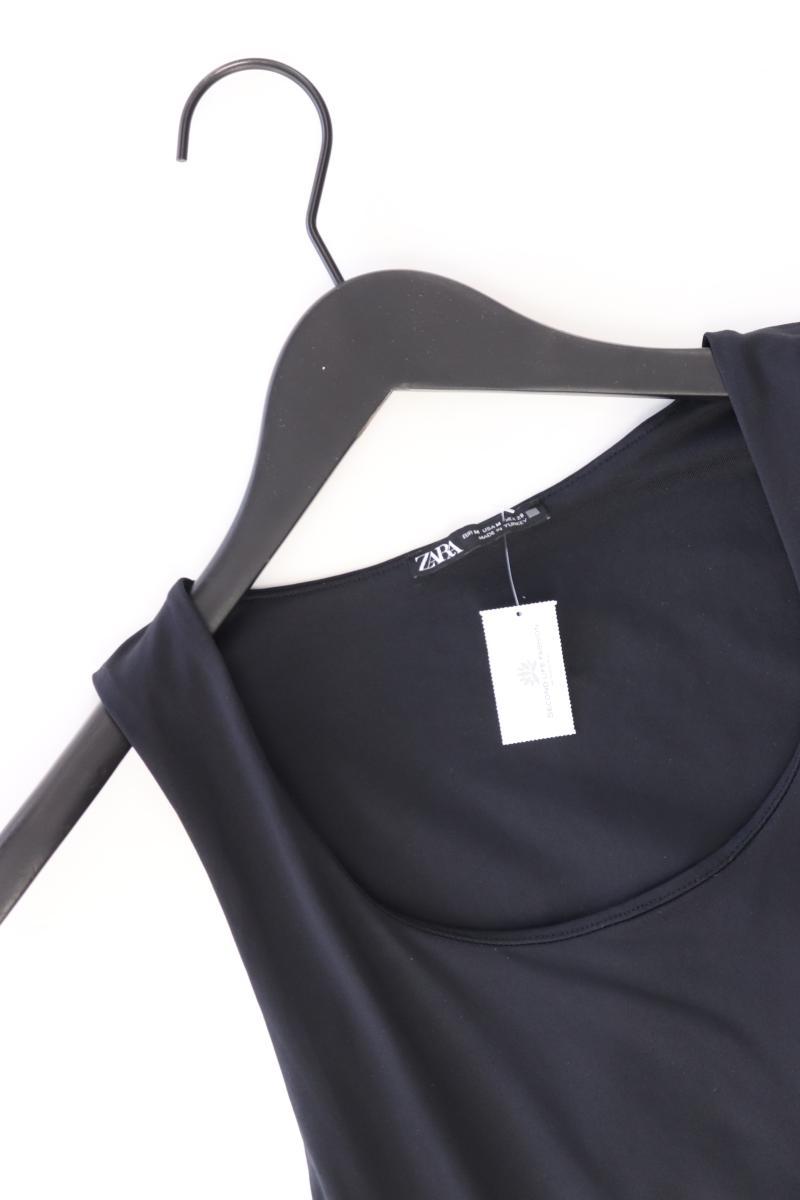 Zara Trägertop Gr. M schwarz aus Polyester