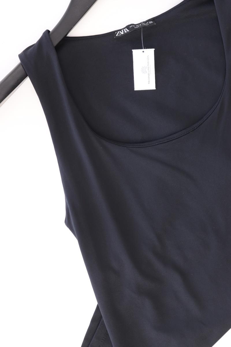 Zara Trägertop Gr. M schwarz aus Polyester