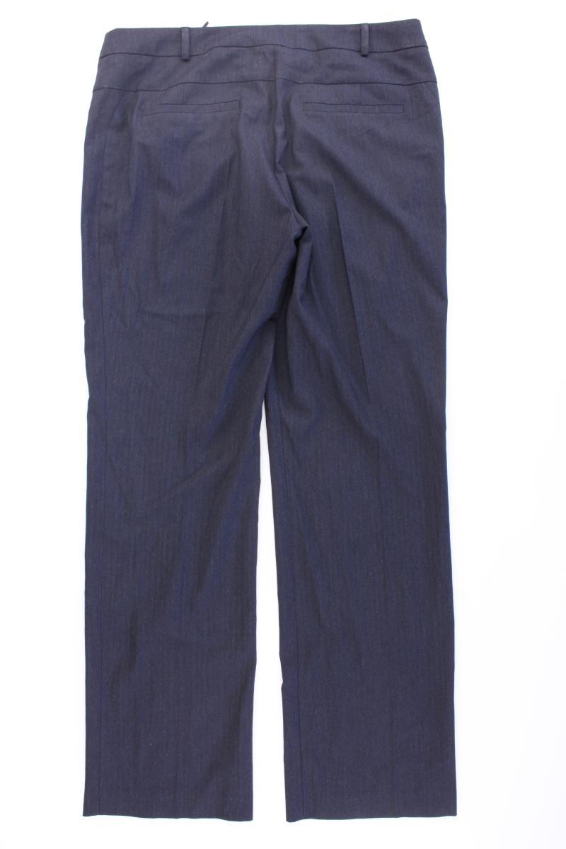 comma, Anzughose Gr. 42 blau aus Polyester