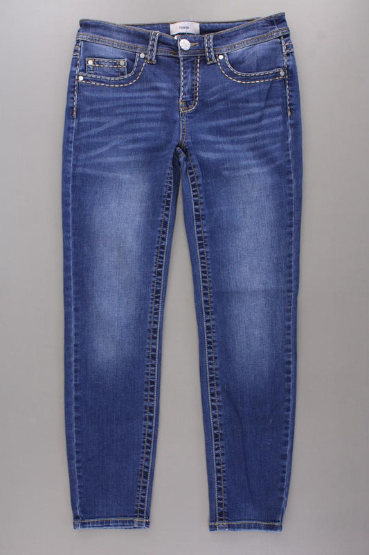 Heine Skinny Jeans Gr. Kurzgröße 19 Modell Alwa blau aus Baumwolle