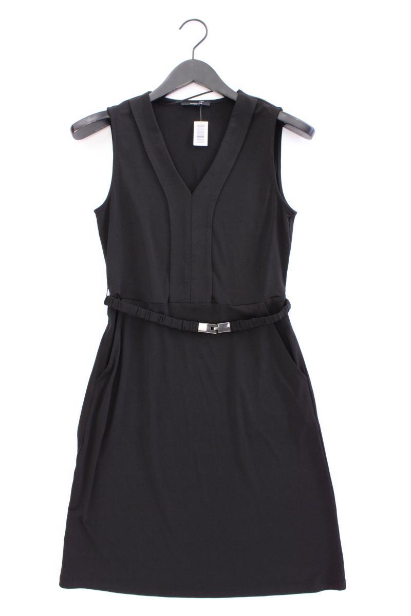 comma, Abendkleid Gr. 36 mit Gürtel Ärmellos schwarz