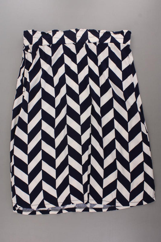 Street One Stretchrock Gr. 48 geometrisches Muster blau