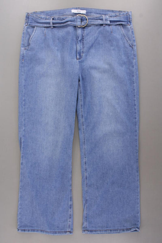 Brax Baggy Jeans Gr. 48 mit Gürtel blau