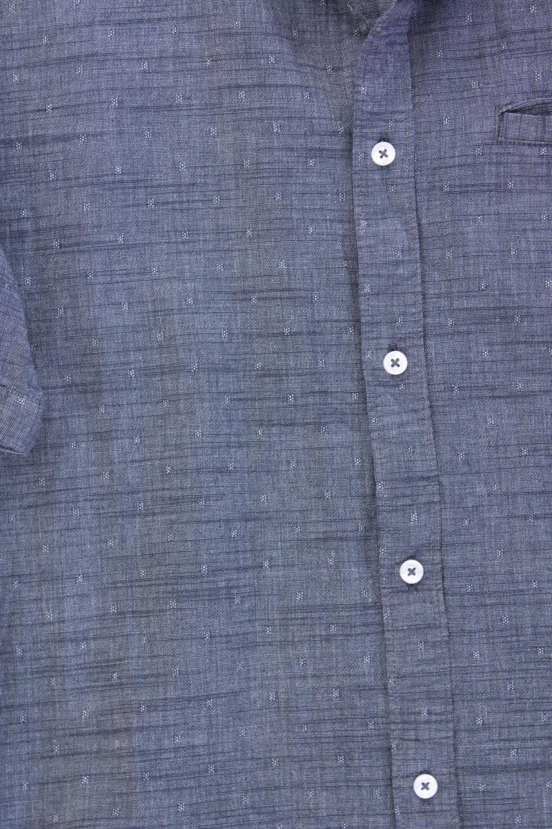 Tom Tailor Kurzarmhemd für Herren Gr. XL grau aus Baumwolle