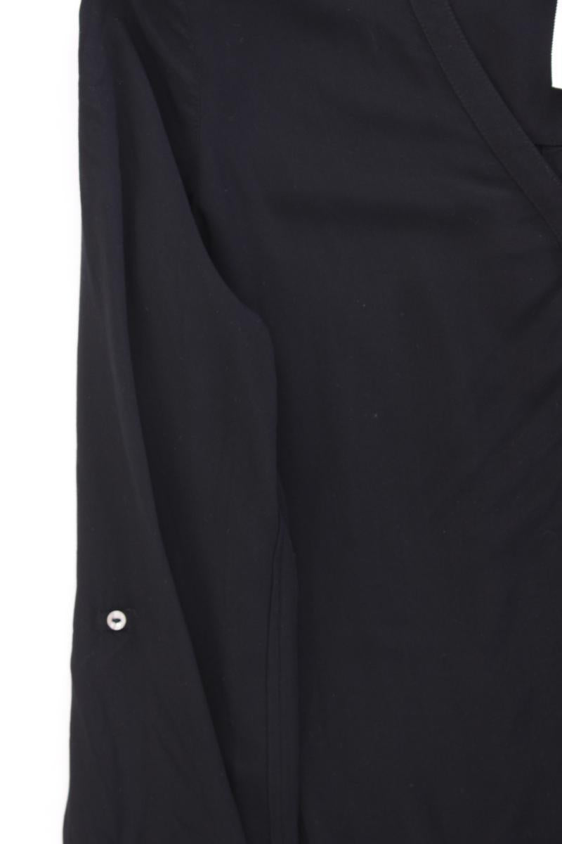 Esprit Langarmbluse Gr. 36 schwarz aus Viskose