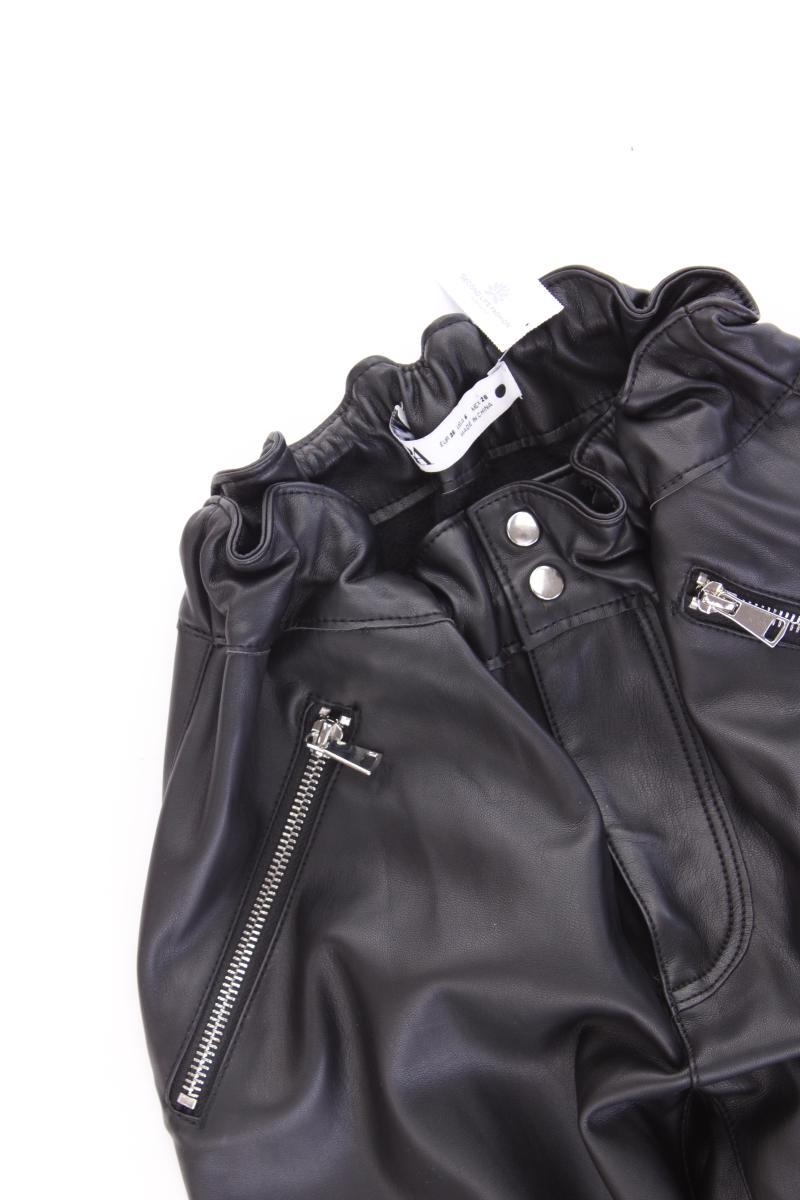 Zara Kunstlederhose Gr. 38 neuwertig schwarz aus Polyurethan