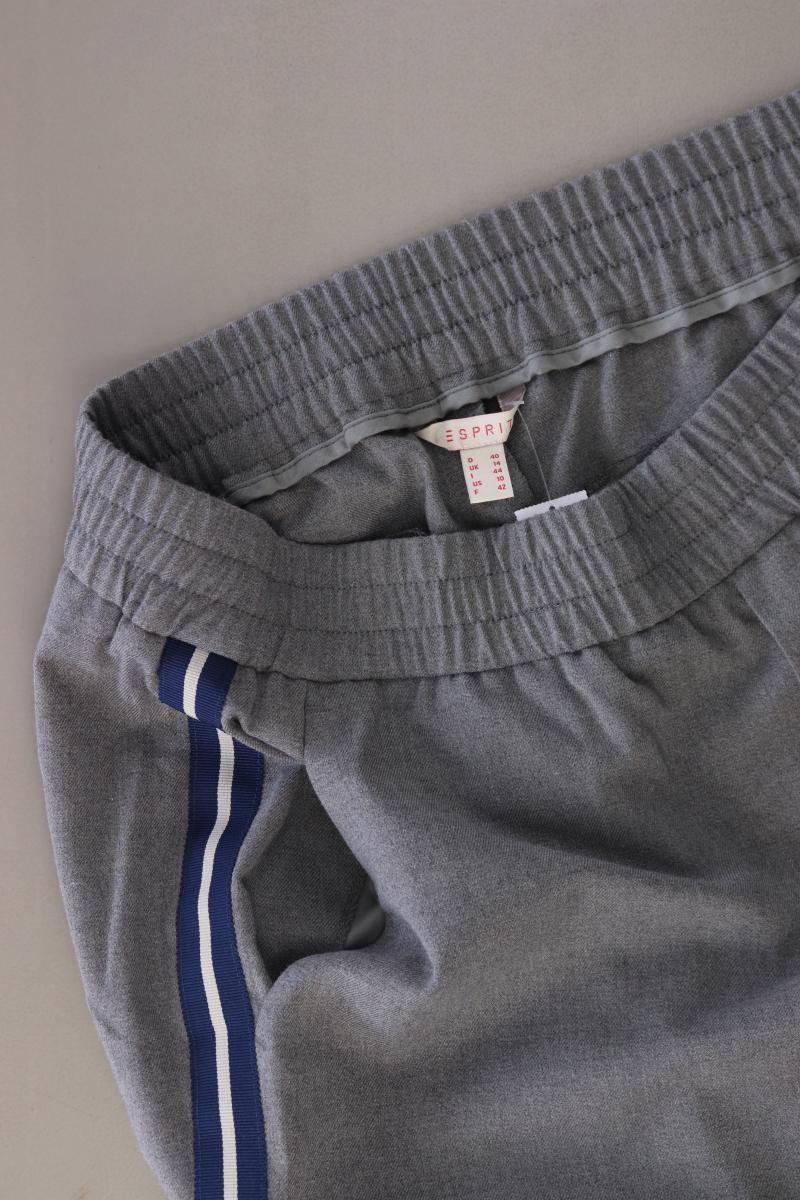 Esprit Stoffhose Gr. 40 grau aus Polyester