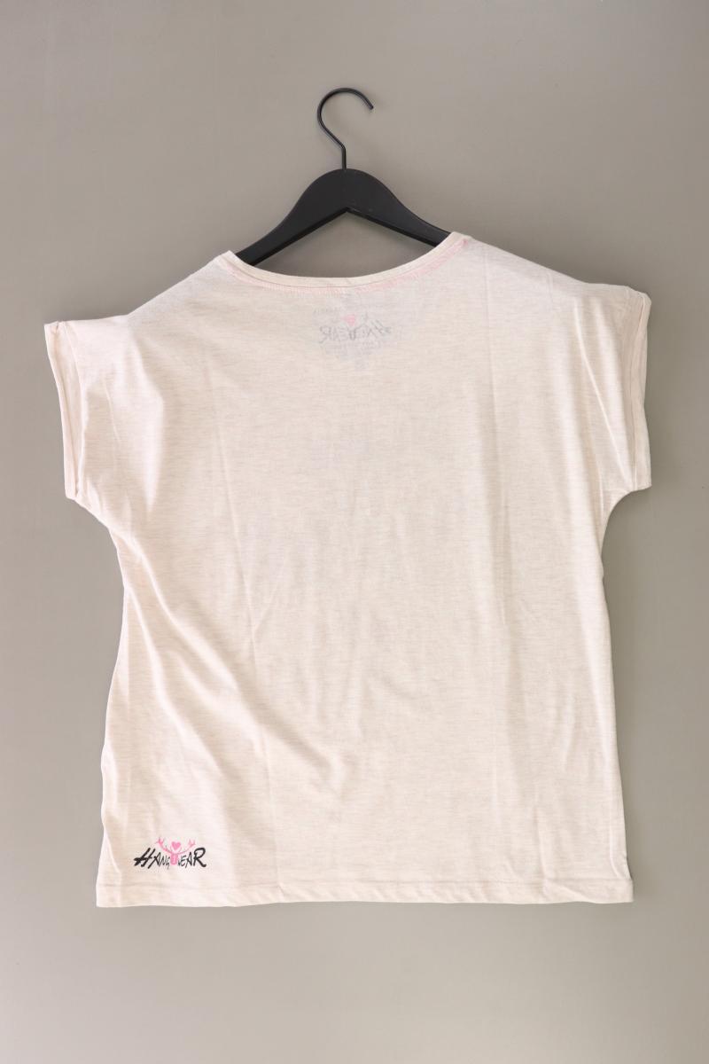 Hang Wear Printshirt Gr. XL Kurzarm creme aus Baumwolle