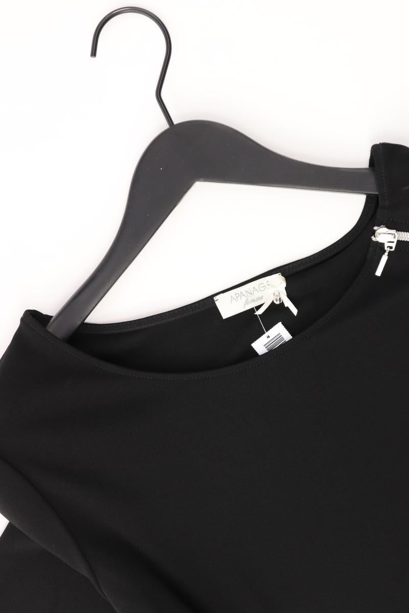 Apanage Abendkleid Gr. M 3/4 Ärmel schwarz aus Polyester