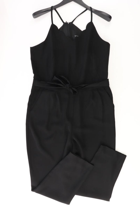 comma, Langer Jumpsuit Gr. 42 neuwertig schwarz aus Polyester