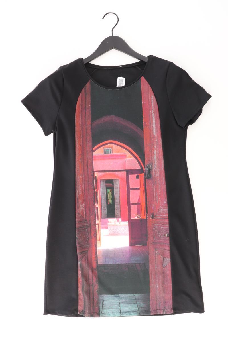 Desigual Kurzarmkleid Gr. XL schwarz aus Polyester