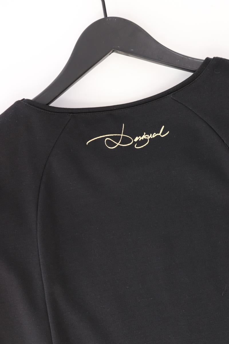 Desigual Kurzarmkleid Gr. XL schwarz aus Polyester