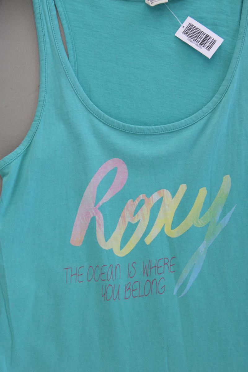 Roxy Trägertop Gr. S türkis aus Baumwolle