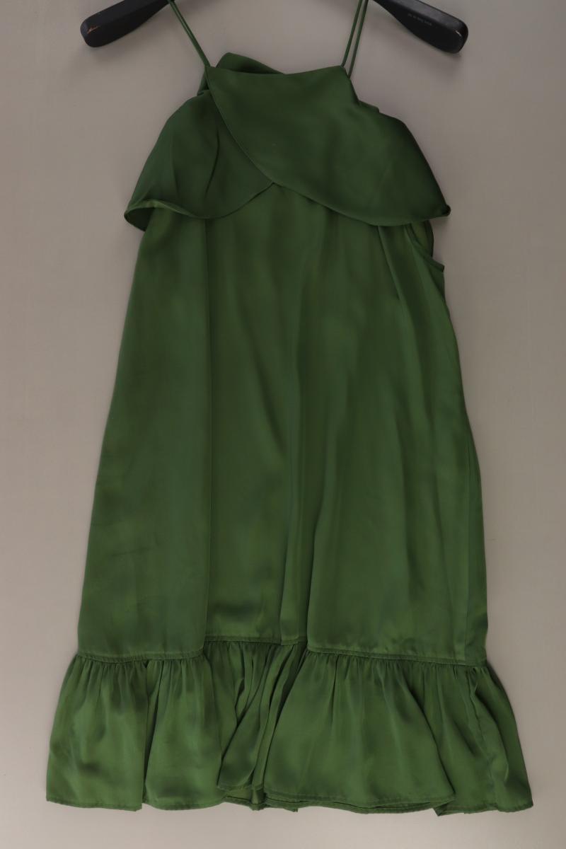 Hallhuber Trägerkleid Gr. 40 neuwertig grün aus Polyester