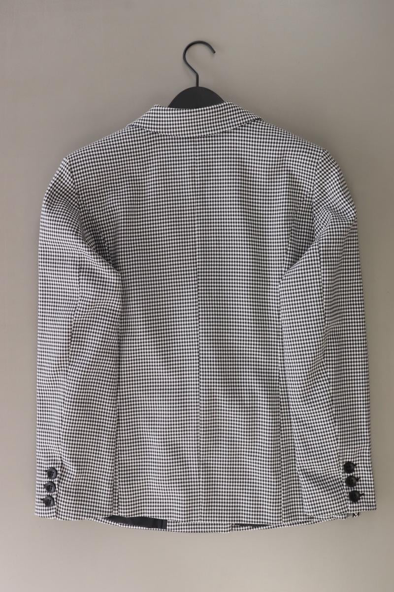 Création L. Blazer Gr. XL kariert grau aus Polyester